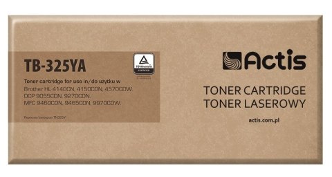 Actis TB-325YA Toner (zamiennik Brother TN-325Y; Standard; 3500 stron; żółty)