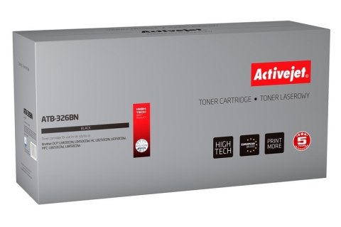 Activejet ATB-326BN Toner (zamiennik Brother TN-326BK, TN326BK; Supreme; 4000 stron; czarny)