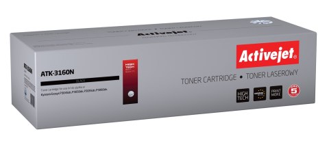 Activejet ATK-3160N Toner (zamiennik Kyocera TK-3160; Supreme; 12500 stron; czarny)