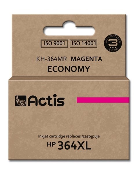 Actis KH-364MR Tusz (zamiennik HP 364XL CB324EE; Standard; 12 ml; czerwony)