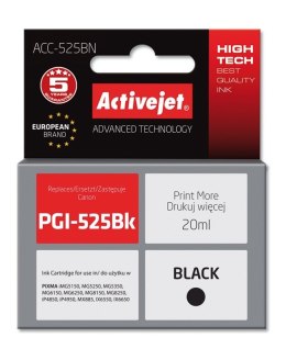 Activejet ACC-525BN Tusz (zamiennik Canon PGI-525PGBK; Supreme; 20 ml; czarny)