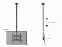 GEMBIRD PEŁNOOBROTOWY UCHWYT SUFITOWY DO TELEWIZORA 32" - 70", VESA MAX 400 X 400MM, DO 50KG