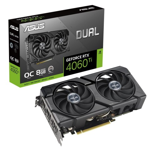 Karta graficzna ASUS Dual GeForce RTX 4060 Ti 8GB OC EVO GDDR6