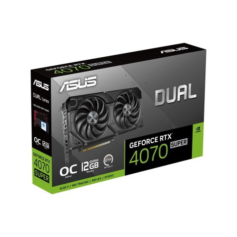 Karta graficzna ASUS Dual GeForce RTX 4070 SUPER OC 12GB EVO