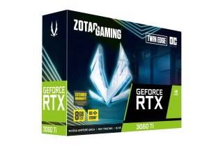 Karta Graficzna ZOTAC GAMING GeForce RTX 3060 Ti Twin Edge OC LHR 8GB GDDR6 (WYPRZEDAŻ)