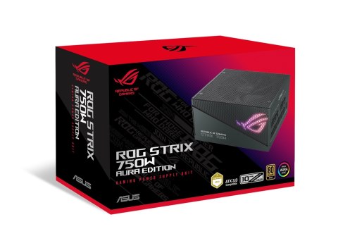 Zasilacz ASUS ROG Strix 750W Gold Aura Edition RGB 80+ Gold