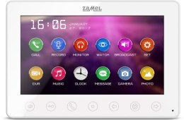 Monitor wideodomofonu ZAMEL 7'' VP-808W
