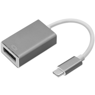 Qoltec Adapter USB 3.1 Typ C męski | DisplayPort żeński