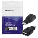 Qoltec Adapter USB 3.1 Typ C męski | USB 2.0 A żeński