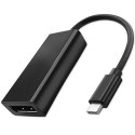 Qoltec Adapter USB-C 3.1 do Displayport | 4K | 23cm