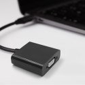 Qoltec Adapter przejściówka USB-C 3.1 do VGA | Full HD 1080P