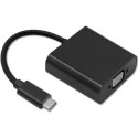 Qoltec Adapter przejściówka USB-C 3.1 do VGA | Full HD 1080P