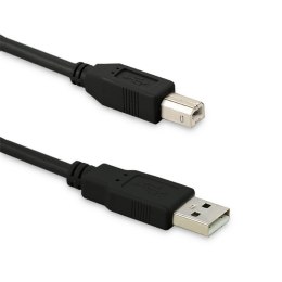 Qoltec Kabel USB 2.0 A męski | B męski | 5m