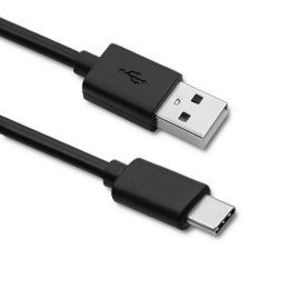 Qoltec Kabel USB 3.1 typ C męski | USB 2.0 A męski | 1.2m