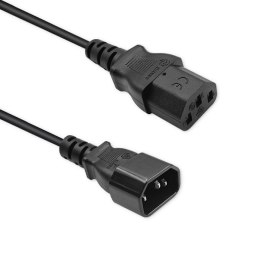 Qoltec Kabel zasilający do UPS | C13/C14 | 3x1.5mm² | 1.8m