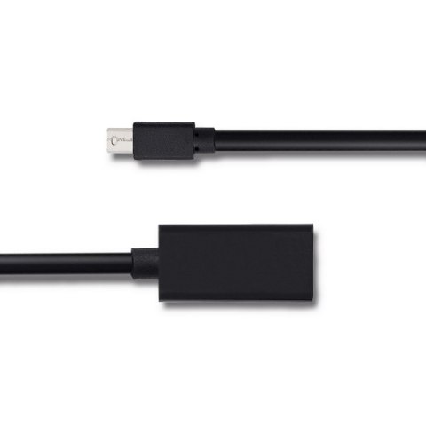 Qoltec Mini DisplayPort v1.1 męski | HDMI A żeński | 4K | 0.2m