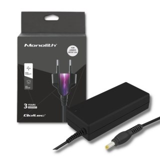 Qoltec Zasilacz do laptopa Lenovo 65W | 20V | 3.25A | 4.0*1.7 | +kabel zasilający