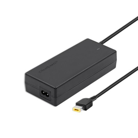 Qoltec Zasilacz do laptopa Lenovo 65W | 20V | 3.25A | Slim tip+pin| +kabel zasilający