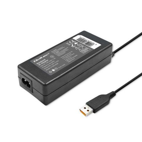 Qoltec Zasilacz do laptopa Lenovo 65W | 20V | 3.25A | YogaProPlug | +kabel zasilający