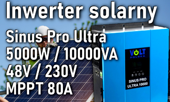 Inwerter solarny SINUS PRO ULTRA 10000